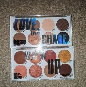 Makeup Obsession Palettes. Love Every Shade and Warm Up